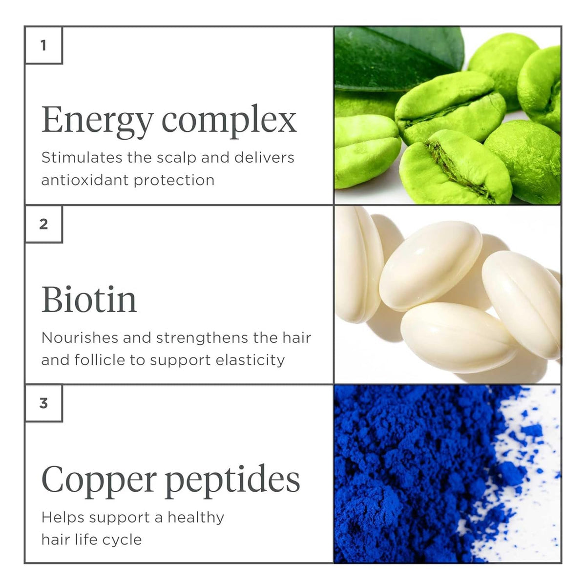 Back label of Briogeo product with ingredients list for transparency and clean-formulation benefit