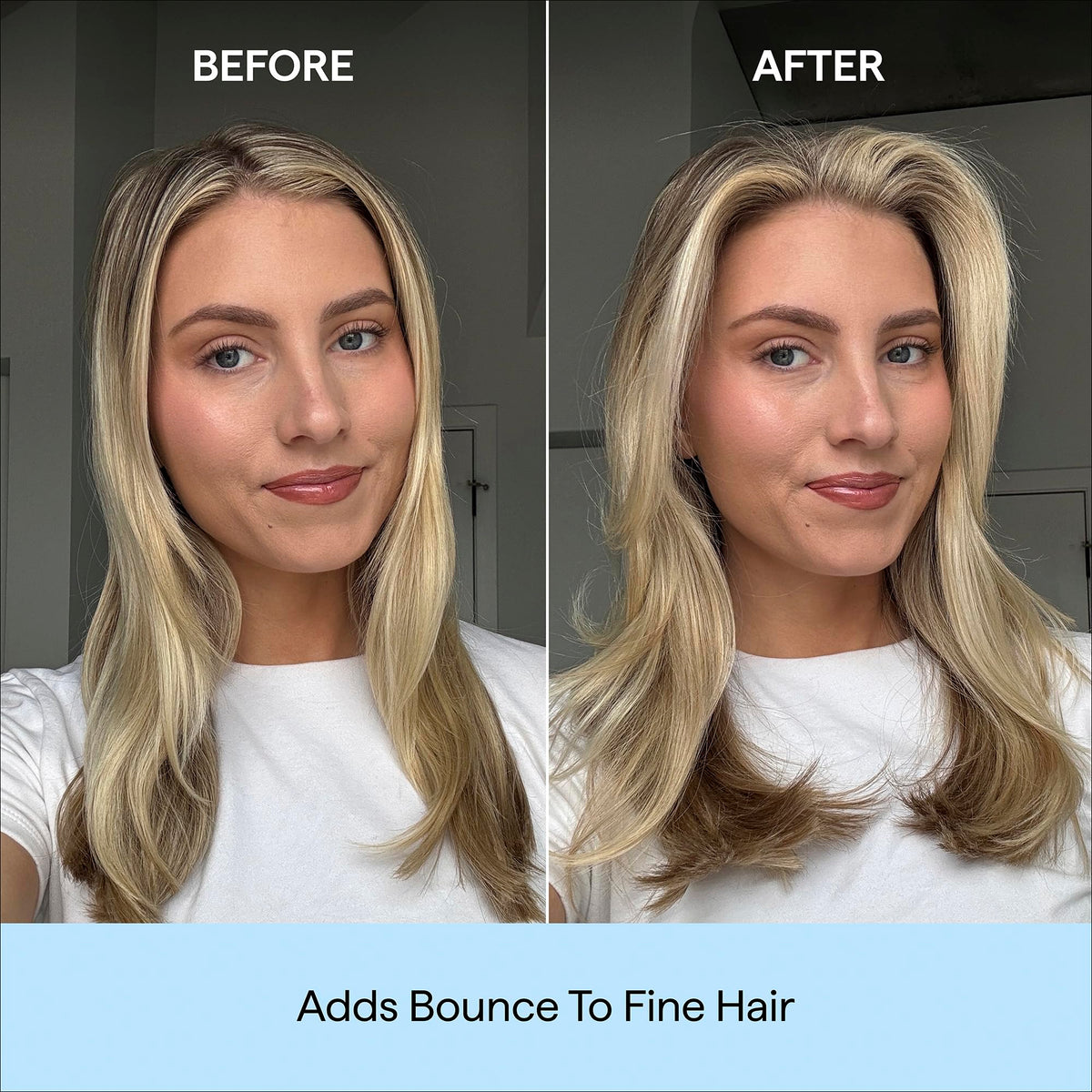 Briogeo conditioner being applied in shower for detangling and softness