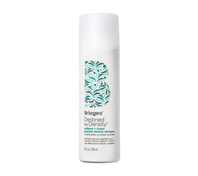 Briogeo front bottle image showing product for fuller-looking hair benefits