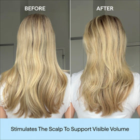 Briogeo shampoo lather texture close-up showing lightweight cleansing