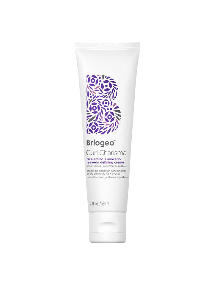 briogeo front bottle showing curl-defining leave-in benefit