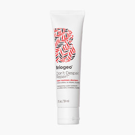 Briogeo front packaging showing 2 fl oz bottle and branding benefit
