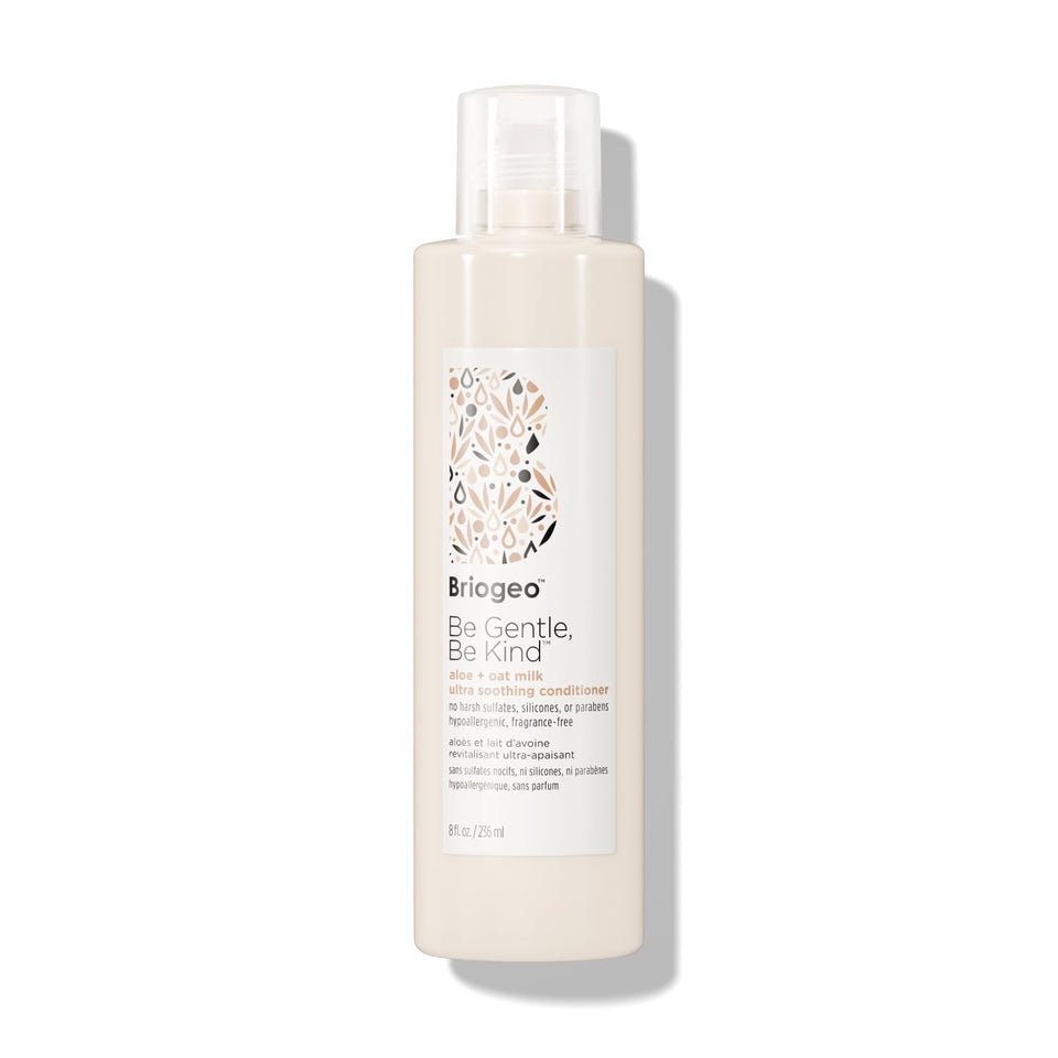 briogeo front packaging showing soothing conditioner and easy identification