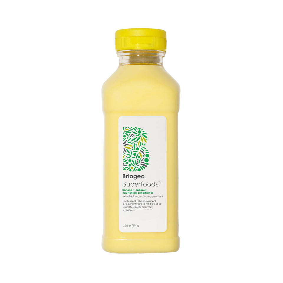 Briogeo front packaging bottle showing clean formula and size benefits