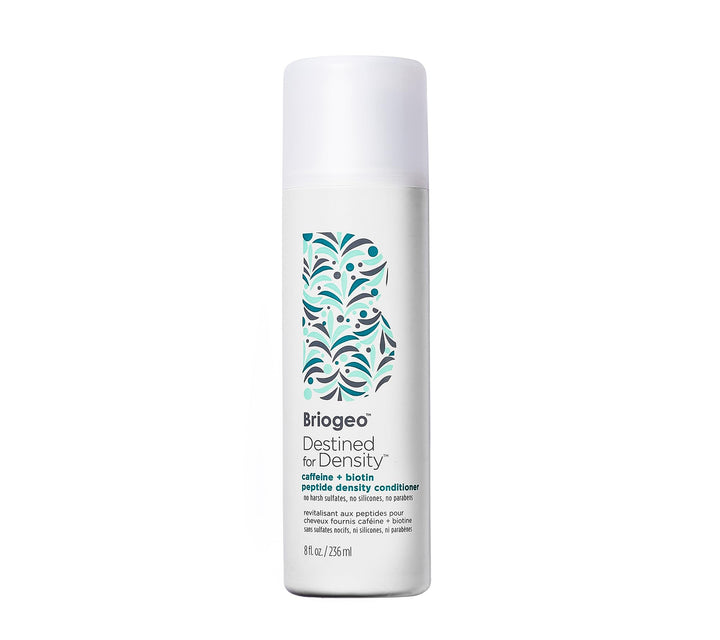 Briogeo front packaging showing product and benefits for fuller hair