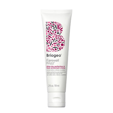 Briogeo front packaging of 2 oz crème showing compact travel-ready styling
