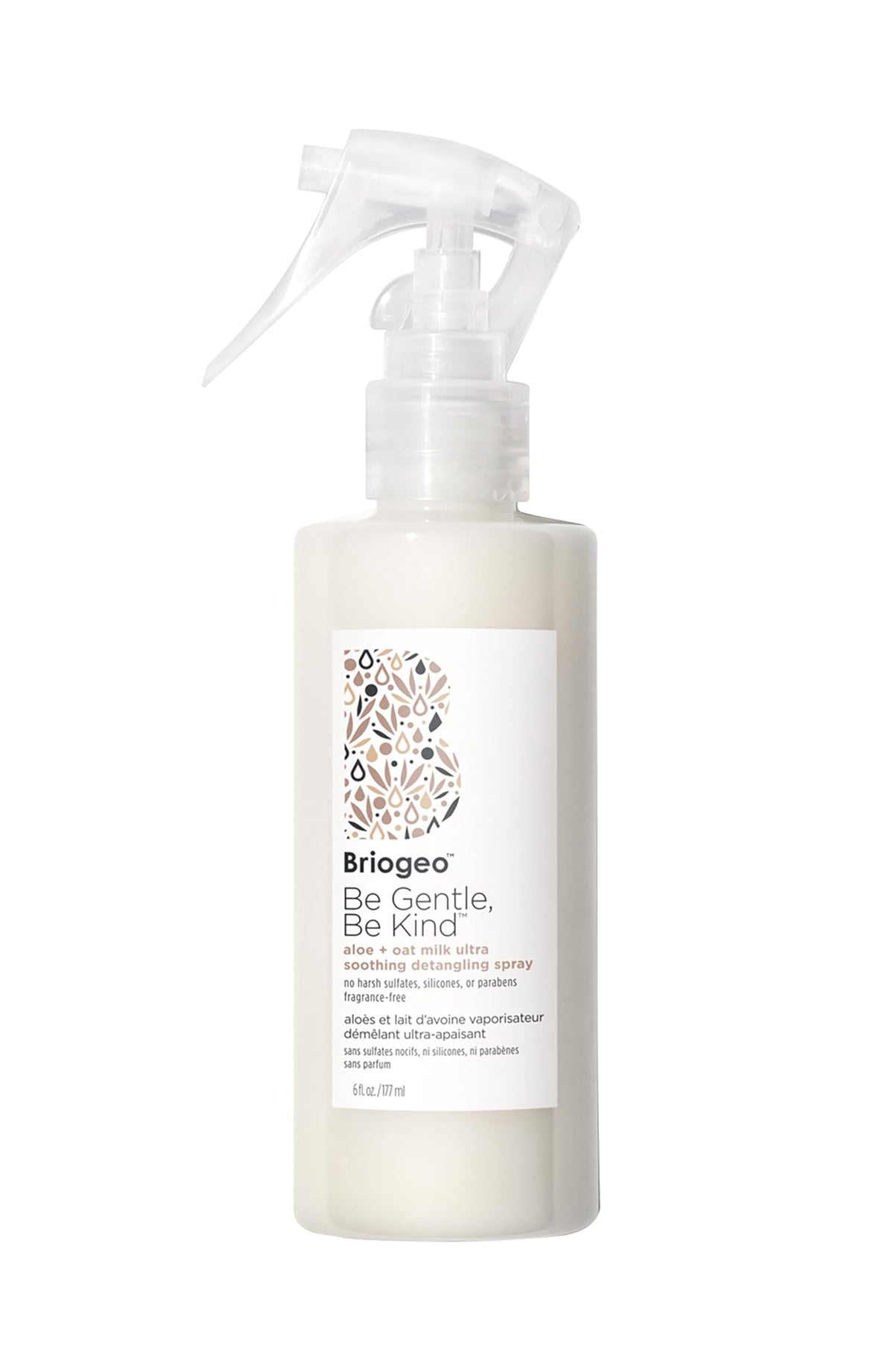 briogeo front packaging showing bottle and benefits