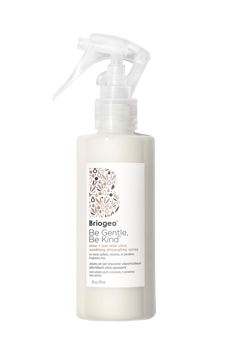 briogeo front packaging showing bottle and benefits