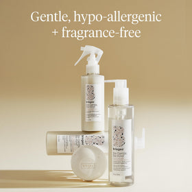 briogeo detangling spray used on wet hair for smoother combing
