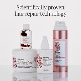 Briogeo natural oils and ceramides ingredients flatlay signaling repair benefits