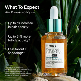 Briogeo on bathroom shelf in lifestyle setting for routine-friendly benefit