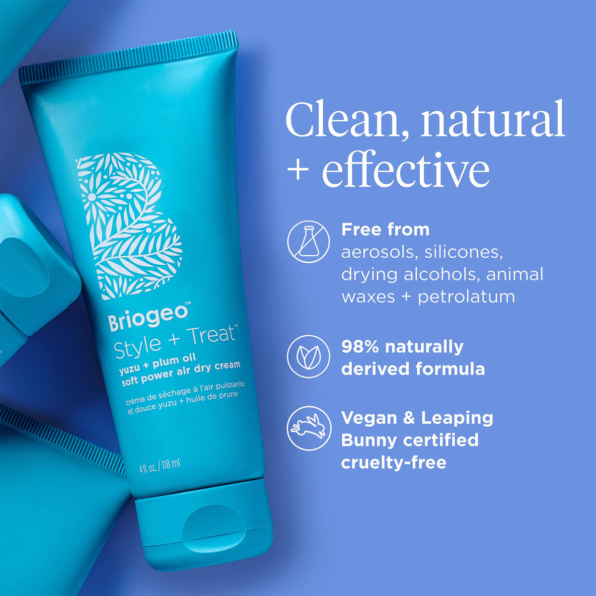 Briogeo lifestyle shot of beachy waves showing soft, touchable finish