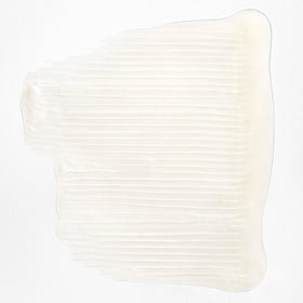 Briogeo shampoo texture on hand demonstrating creamy, hydrating lather benefit