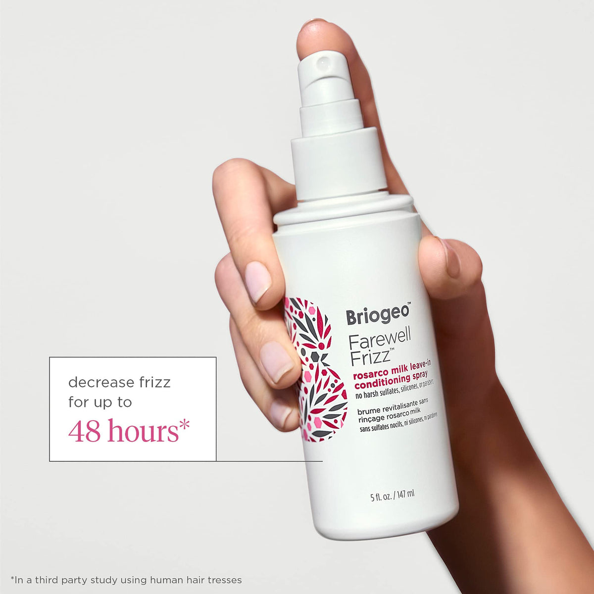 Briogeo milky texture close-up illustrating non-greasy hydration