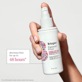 Briogeo milky texture close-up illustrating non-greasy hydration