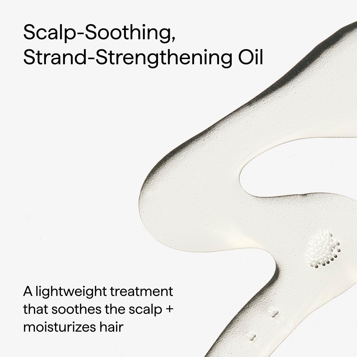 Before and after hair comparison after Briogeo treatment, showing smoother, managed-looking strands