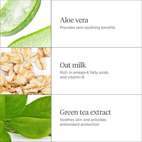Briogeo creamy lather texture demonstrating gentle cleansing performance
