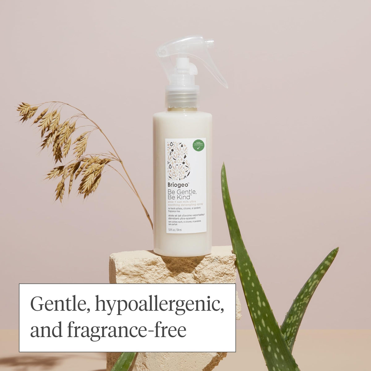 briogeo fine mist texture demonstrating lightweight hydration