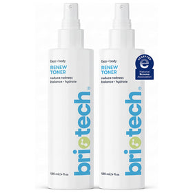 BRIOTECH front packaging two-pack showing bottles for easy replenishment and convenience
