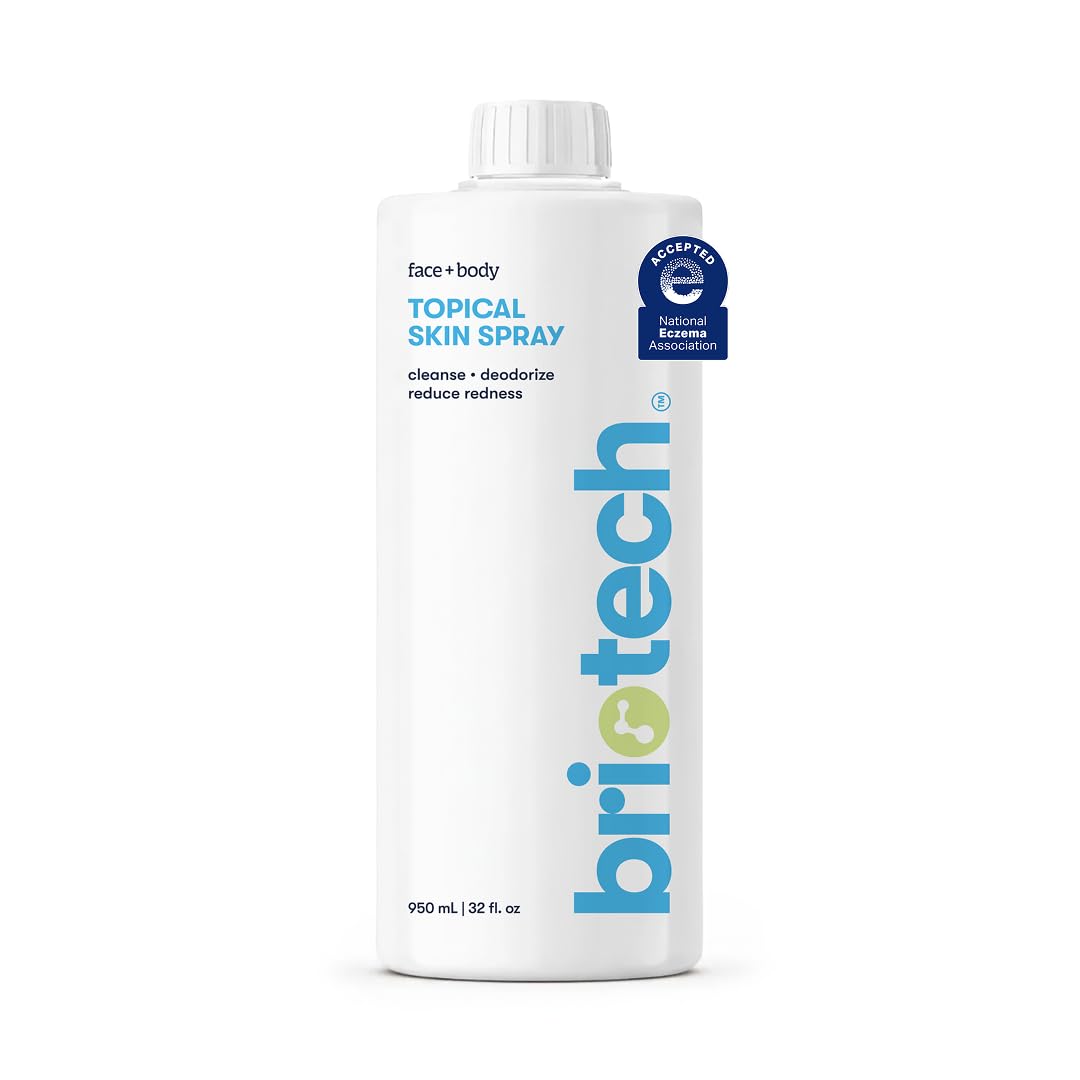 BRIOTECH front bottle packaging showing 32 oz refill and label benefits