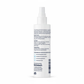 BRIOTECH on bathroom vanity in lifestyle scene, convenient aftercare routine