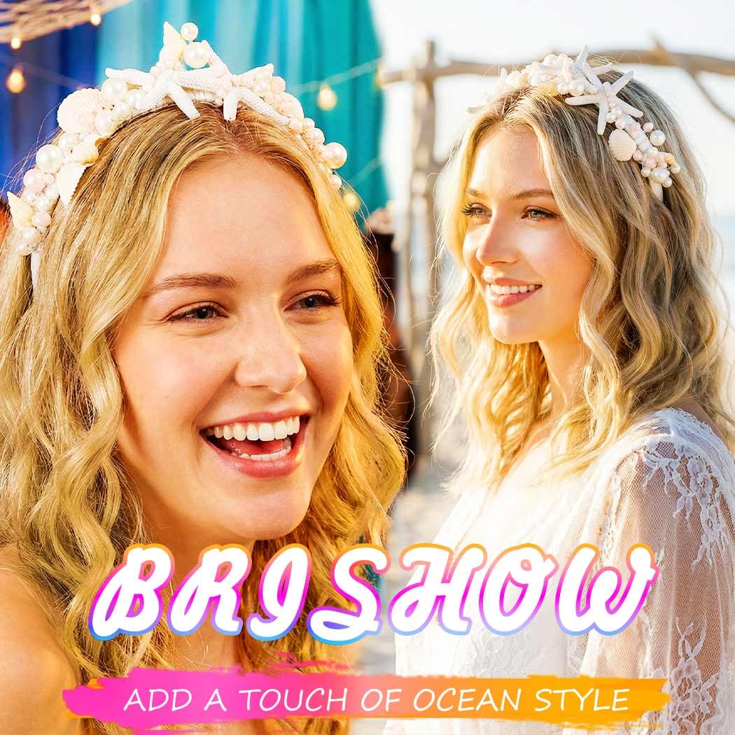 Brishow headband styled with half-up hair illustrating easy pairing benefits