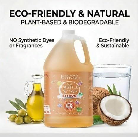 Brittanie's Thyme hand washing scene showing gentle cleansing for soft skin