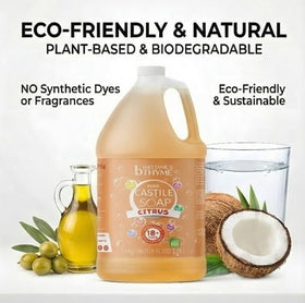 Brittanie's Thyme hand washing scene showing gentle cleansing for soft skin