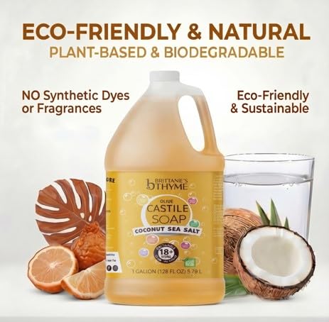 Brittanie's Thyme applied to dog for pet bath showing gentle, plant-based care