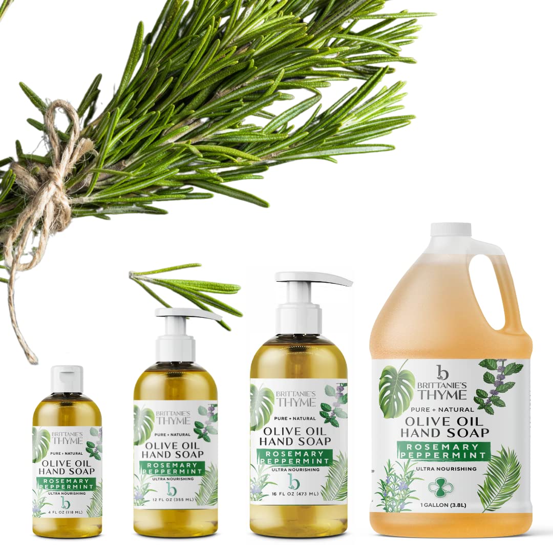 Brittanie's Thyme used for pet bath showing gentle, rinseable formula