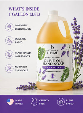 Brittanie's Thyme used in pet bath for gentle, calming animal wash