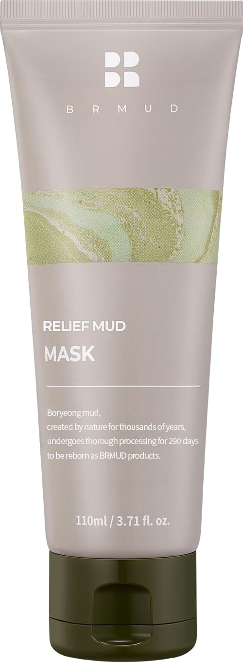 BRMUD front jar packaging showing label and clean design benefit visible purity