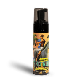 bro glo bottle front packaging showing branding and product benefit