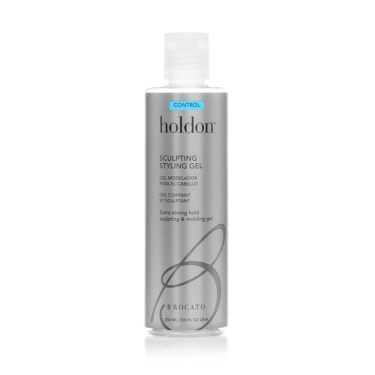 Brocato Holdon front packaging showing product and size for confident purchase