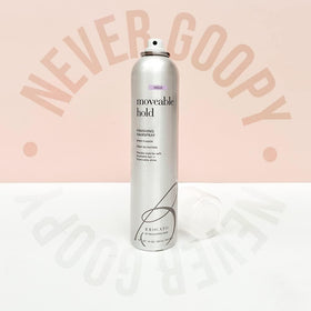 Brocato in salon setting during styling for long-lasting, brushable finish