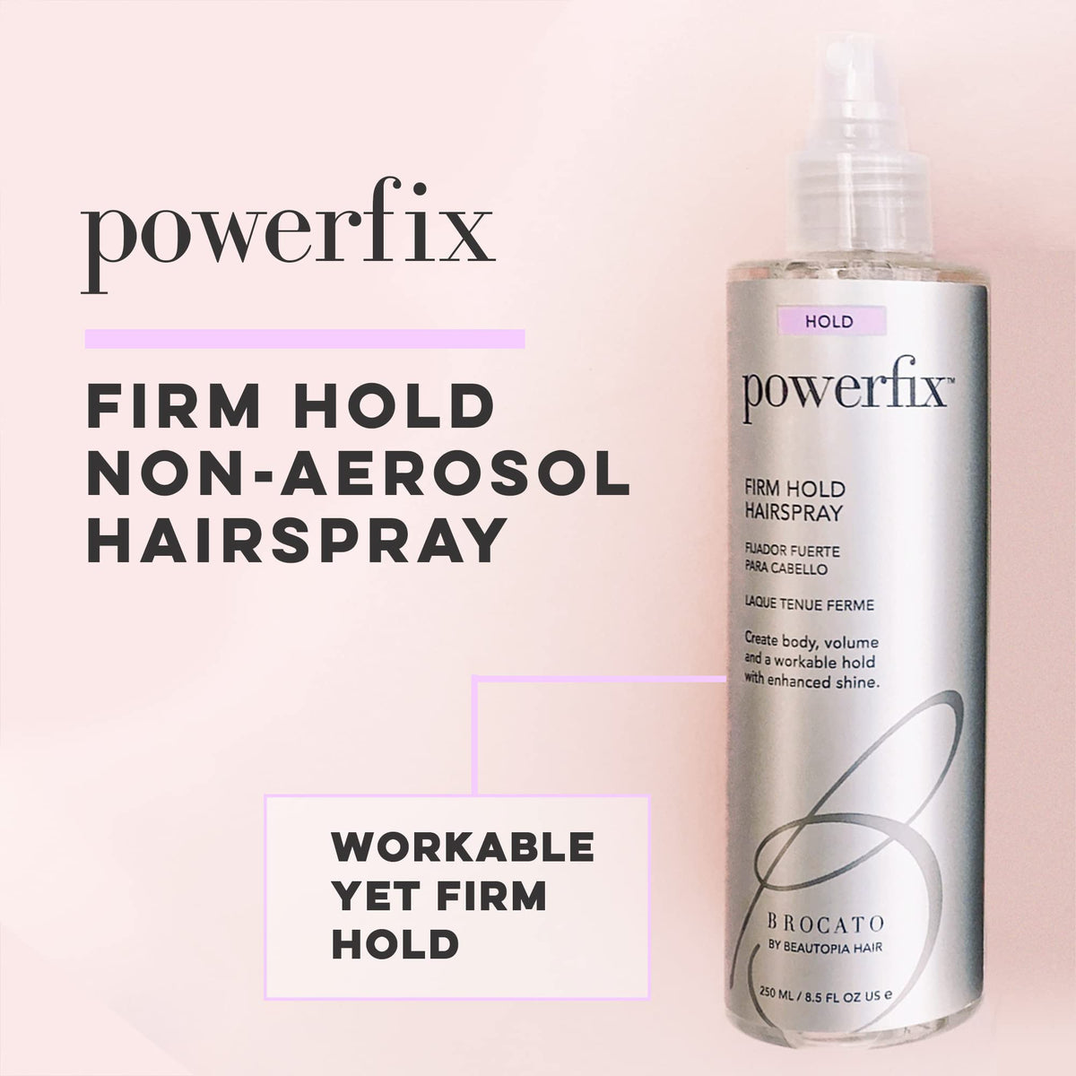 Brocato Powerfix close-up nozzle detailing precise spray control