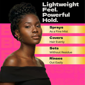 Bronner Bros close-up nozzle showing precise spray control