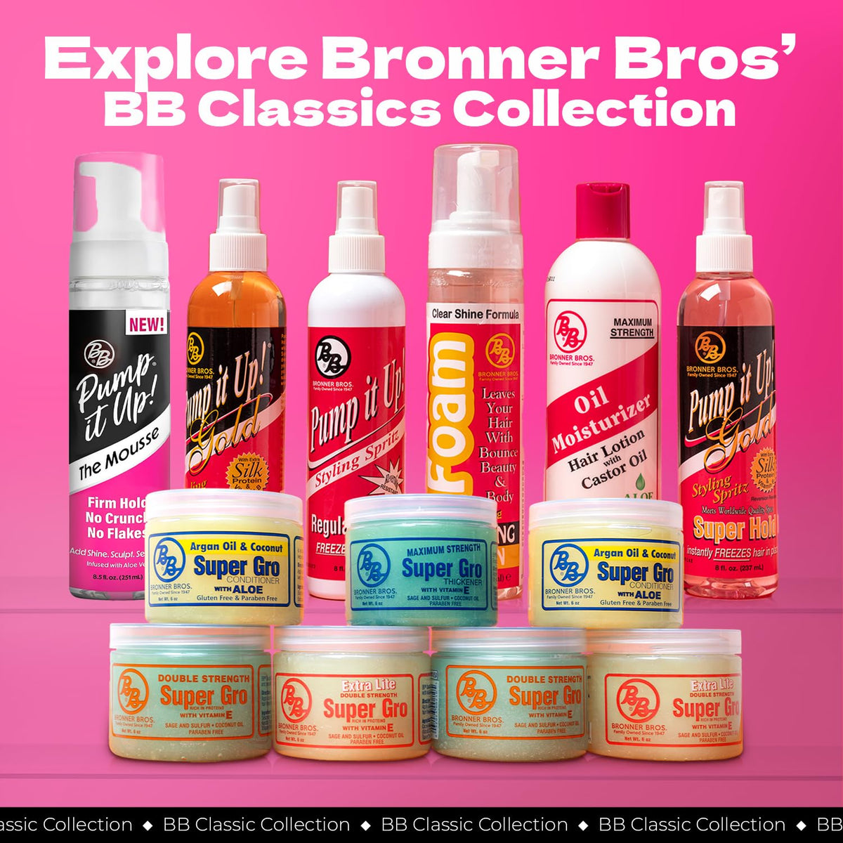 Bronner Bros in barbershop during styling for professional finish
