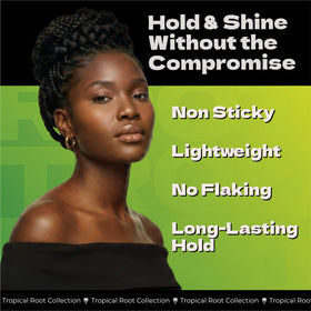 Bronner Bros foam texture close-up showing lightweight, spreadable consistency