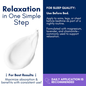 Brookethorne Naturals lotion on bedside table illustrating easy nightly routine benefit