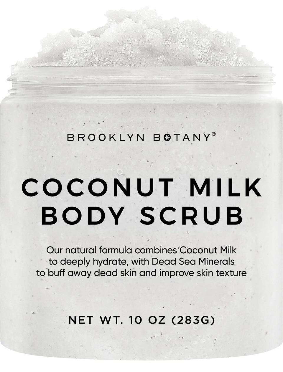 Brooklyn Botany jar front view showing product and benefits