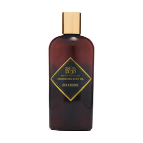 Brown Sugar Babe front bottle showing label and elegant packaging benefit moisturizing scent
