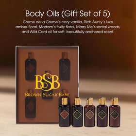 Brown Sugar Babe oil texture close-up demonstrating lightweight moisturizing finish