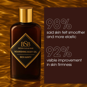 Applying Brown Sugar Babe to neck pulse point for long-lasting fragrance
