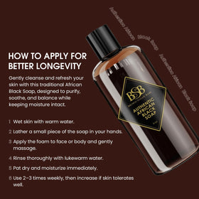 Brown Sugar Babe travel-size bottle fitting into a toiletry bag for convenience