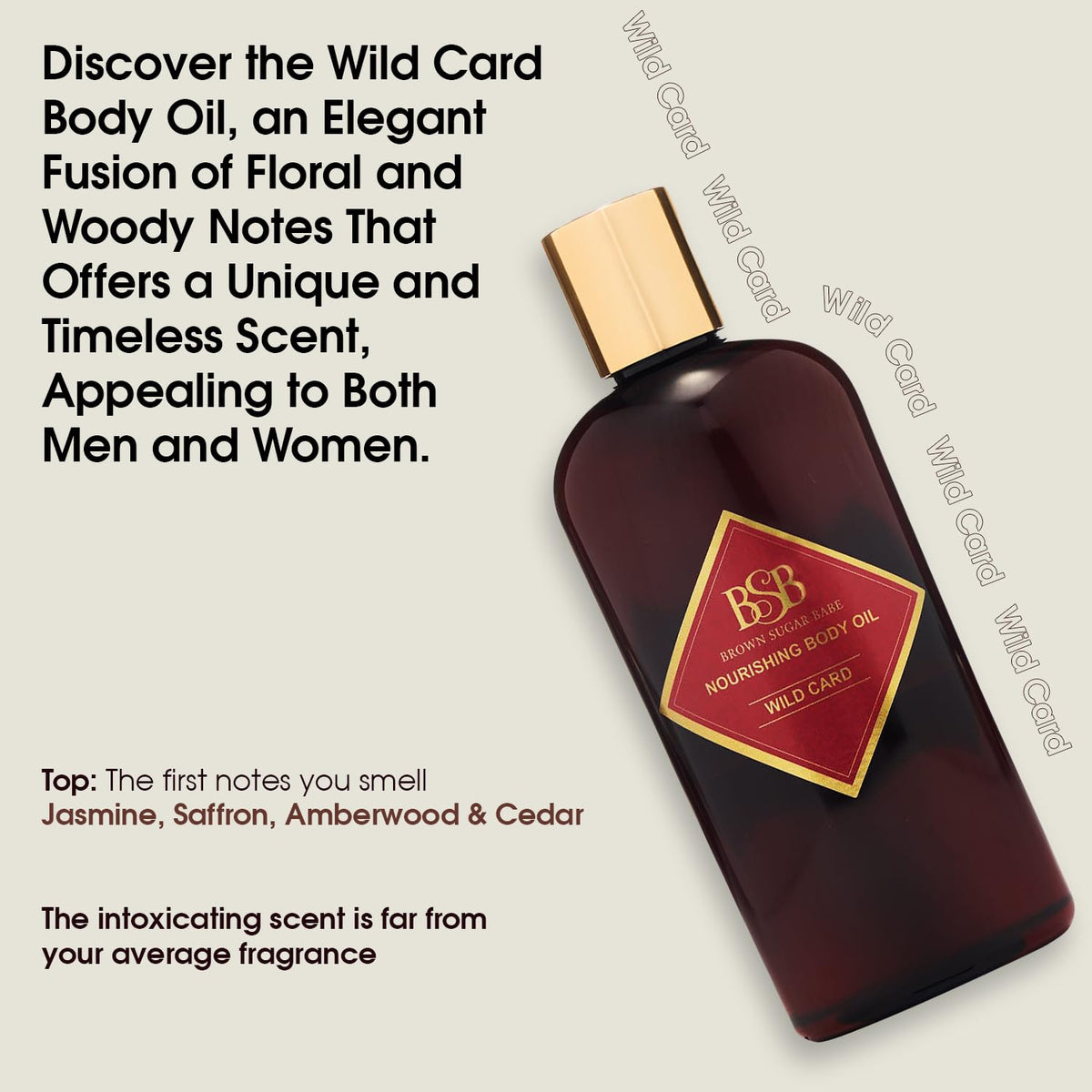 Brown Sugar Babe oil smoothing on elbow demonstrating intense hydration