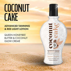 Brown Sugar back label with ingredient list for informed tanning choices