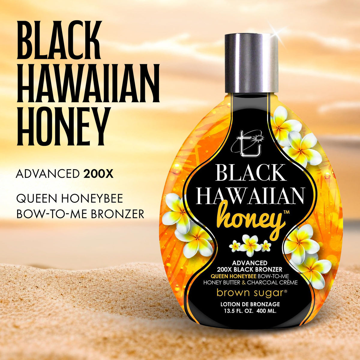 Brown Sugar back label with ingredients and usage directions visible