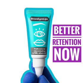 Brows Eyes Lips lifestyle aftercare kit showing retail-ready client gifting benefit