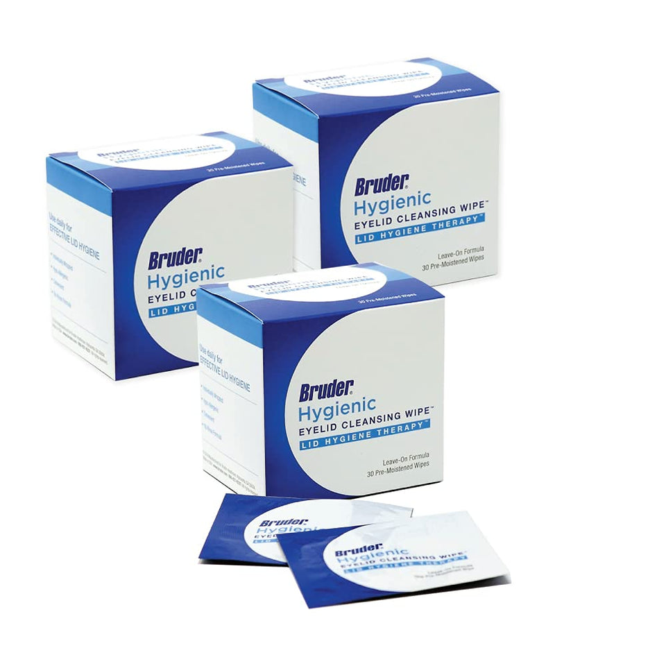 bruder front packaging showing three boxes and product benefit of hygienic lid care